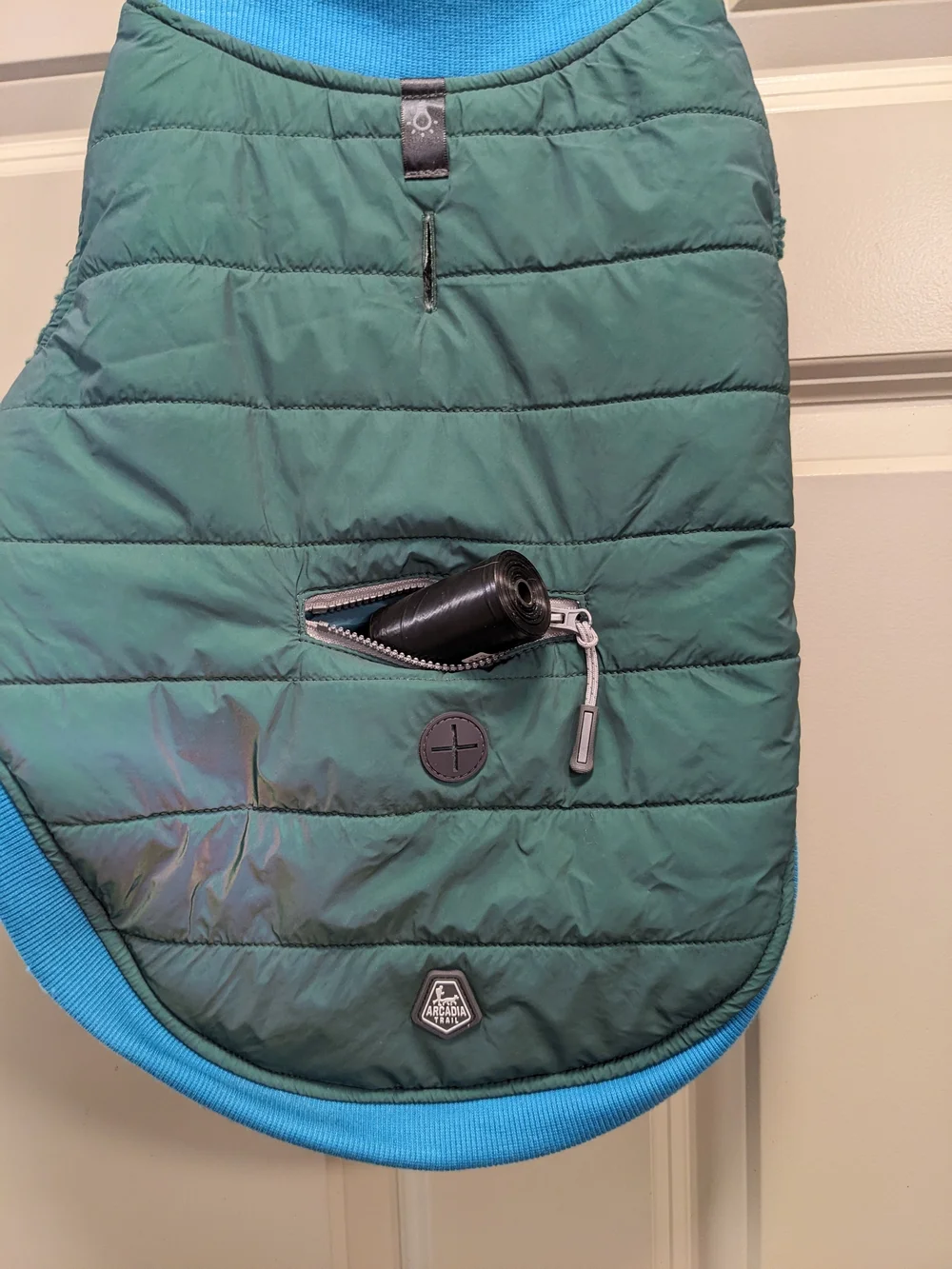 Arcadia Trail Ultra Reflective Sherpa Dog Jacket Size Medium